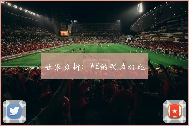独家分析：WE的耐力对比